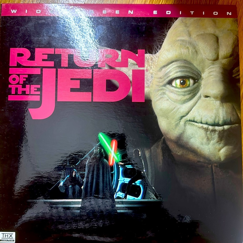 Widescreen Edition of Star Wars - Return of the Jedi. This is not a album